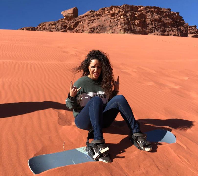 Photo of Human In Picture in Wadi Rum